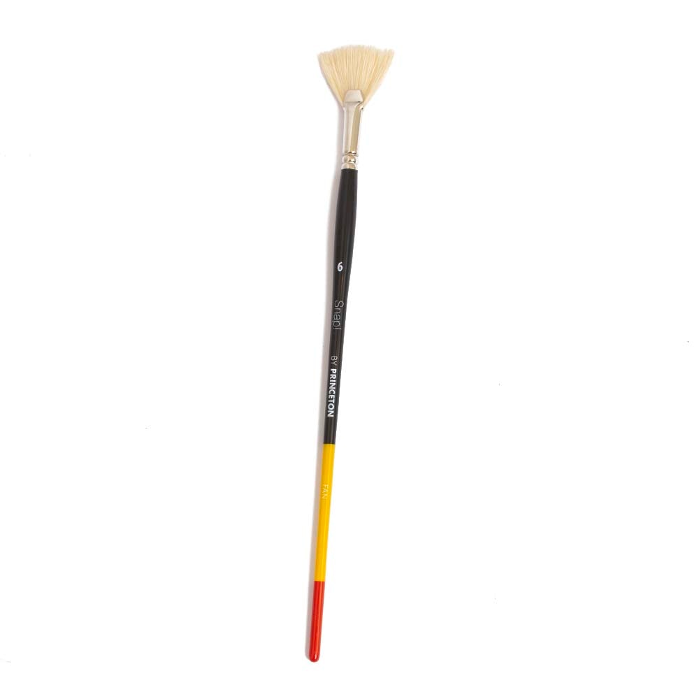 Princeton, Brush Fan, Art & School, Snap, Bristle, Long Handle, 6, 402203
